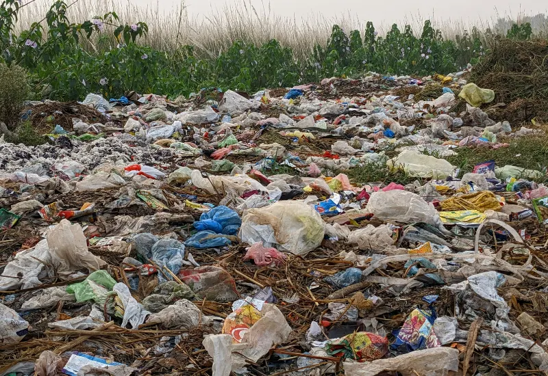 contaminación de plástico