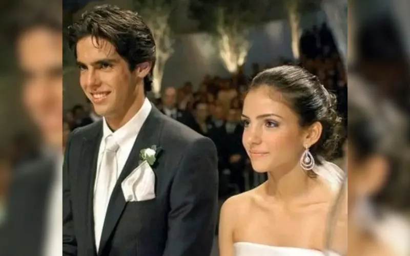 Kaká y Caroline Celico