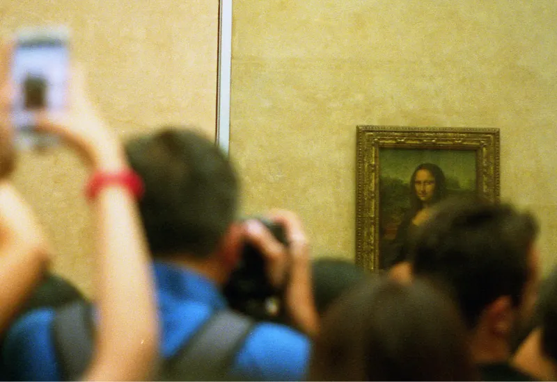 mona lisa sala subterránea