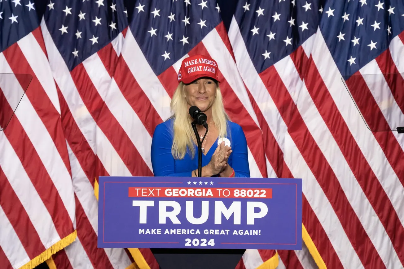 Marjorie Taylor Greene quiere recordarnos que no habla en serio