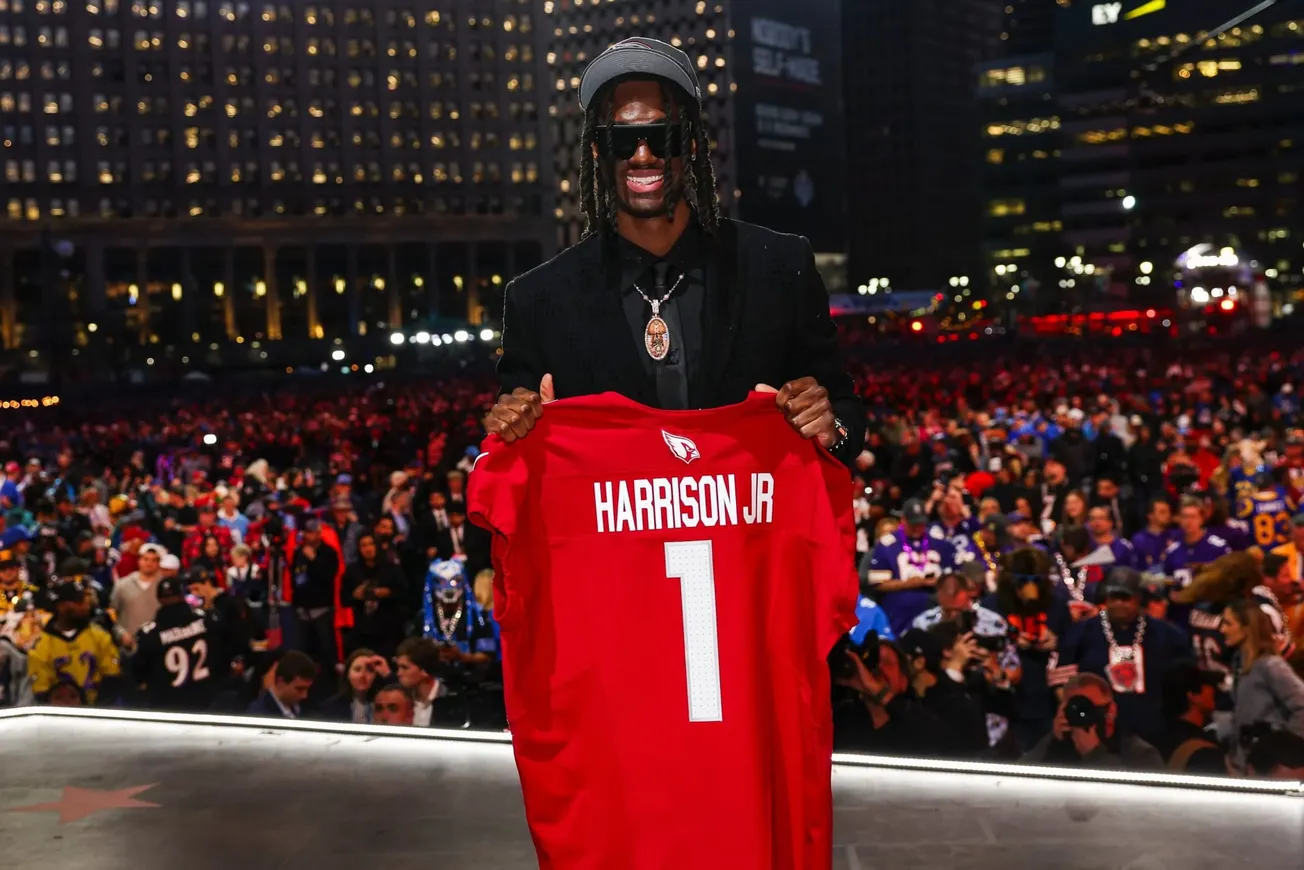 Marvin Harrison Jr. llega a la NFL por lo alto con fanáticos buscando su camiseta