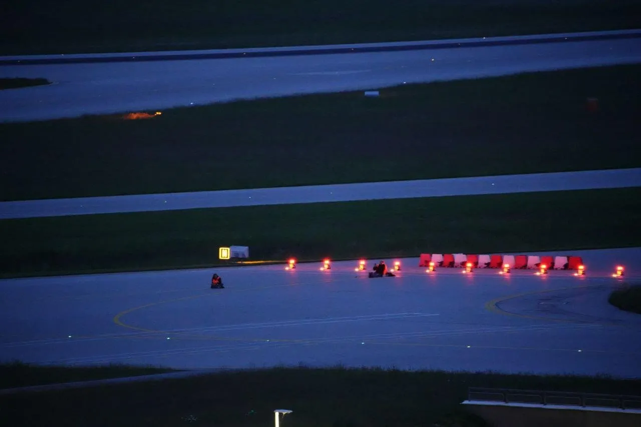 activistas aeropuerto Múnich