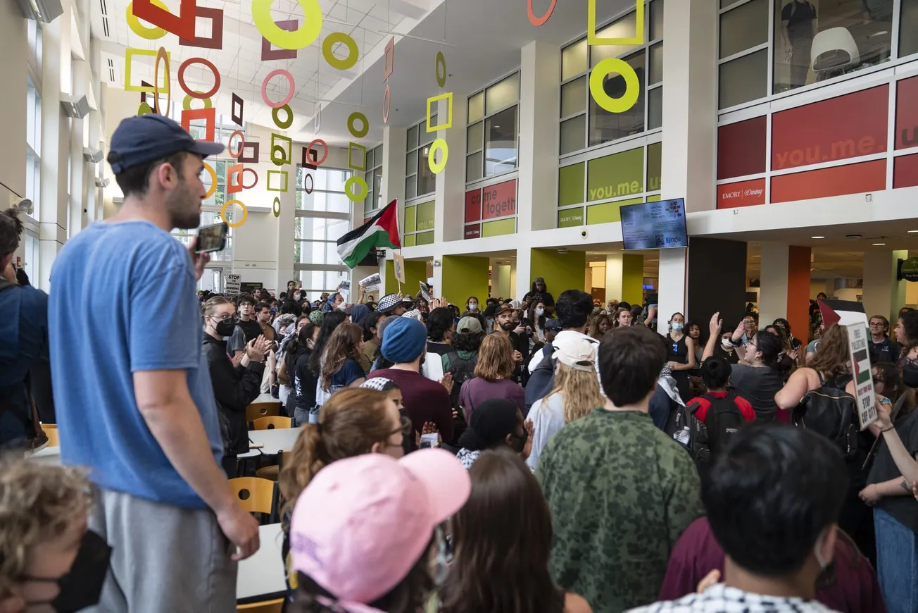 Estudiantes manifiestan vinculados por una lucha global, no solo por Gaza