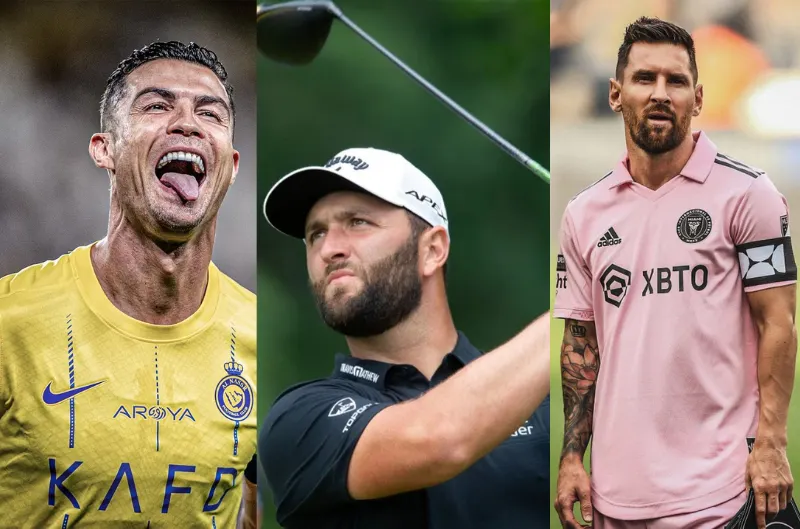 Ronaldo, Rahm y Messi lideran como los deportistas mejor pagados