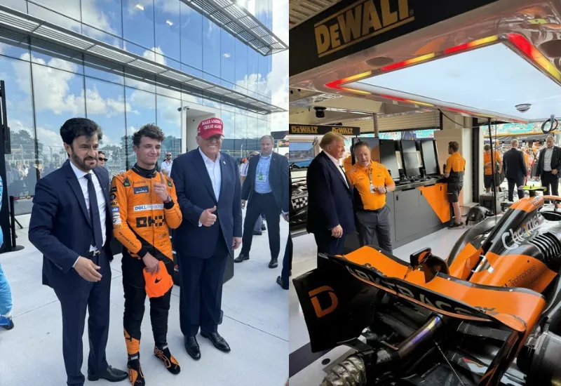 Lando Norris GP Trump