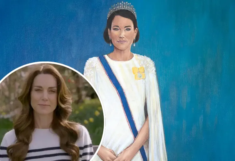 retrato kate middleton