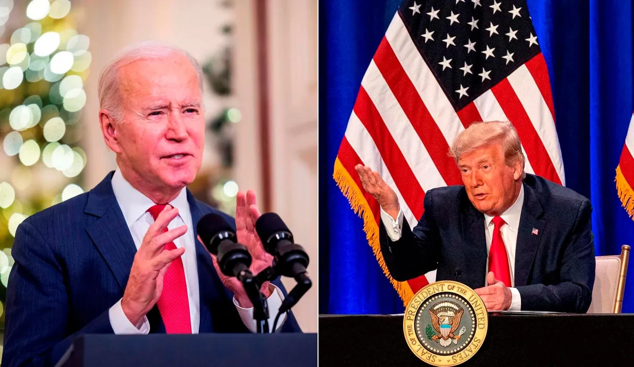 Biden y Trump se enfrentarán en el primer debate de 2024: así llegan estos dos candidatos