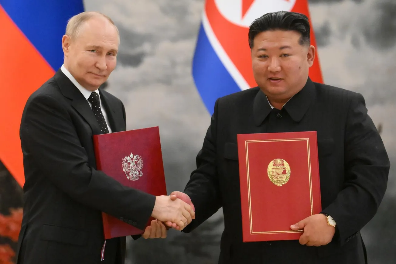 putin y kim jong un