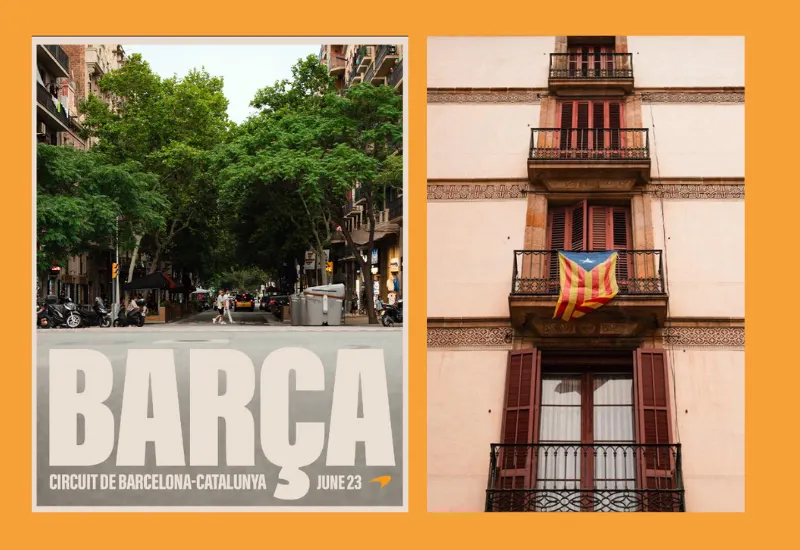 Polémica por error de McLaren con símbolos catalanes en redes sociales