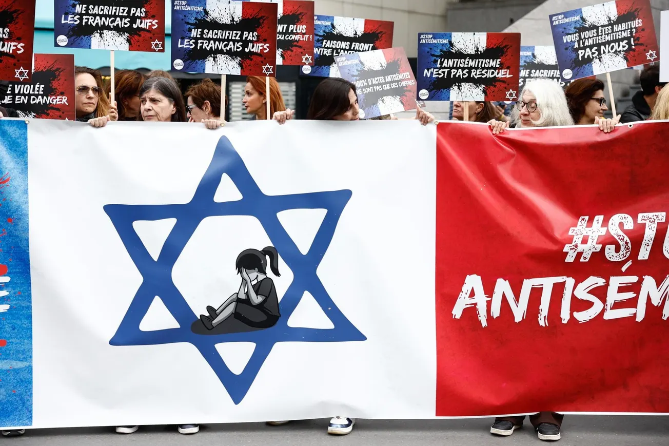 protestas antisemitas francia