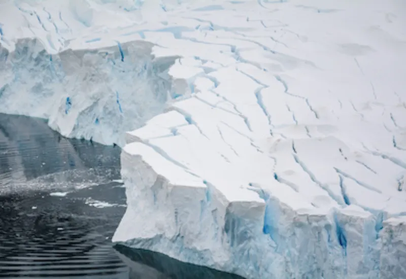 hielo antártico