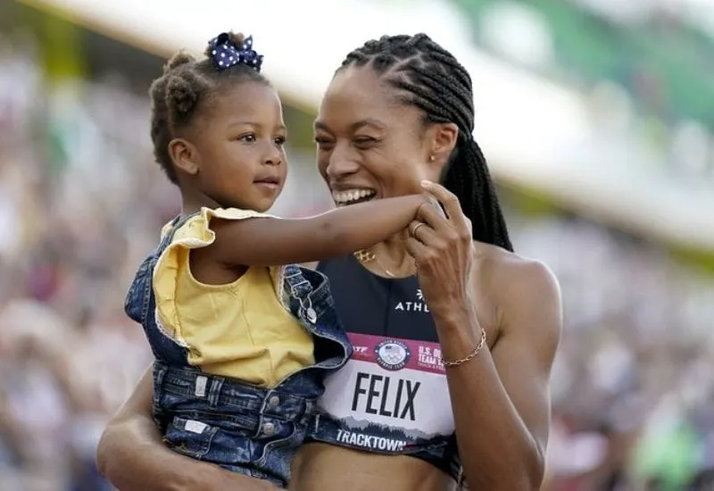 ¡Histórico! Por primera vez los Juegos Olímpicos tendrán una guardería infantil gracias a Allyson Felix