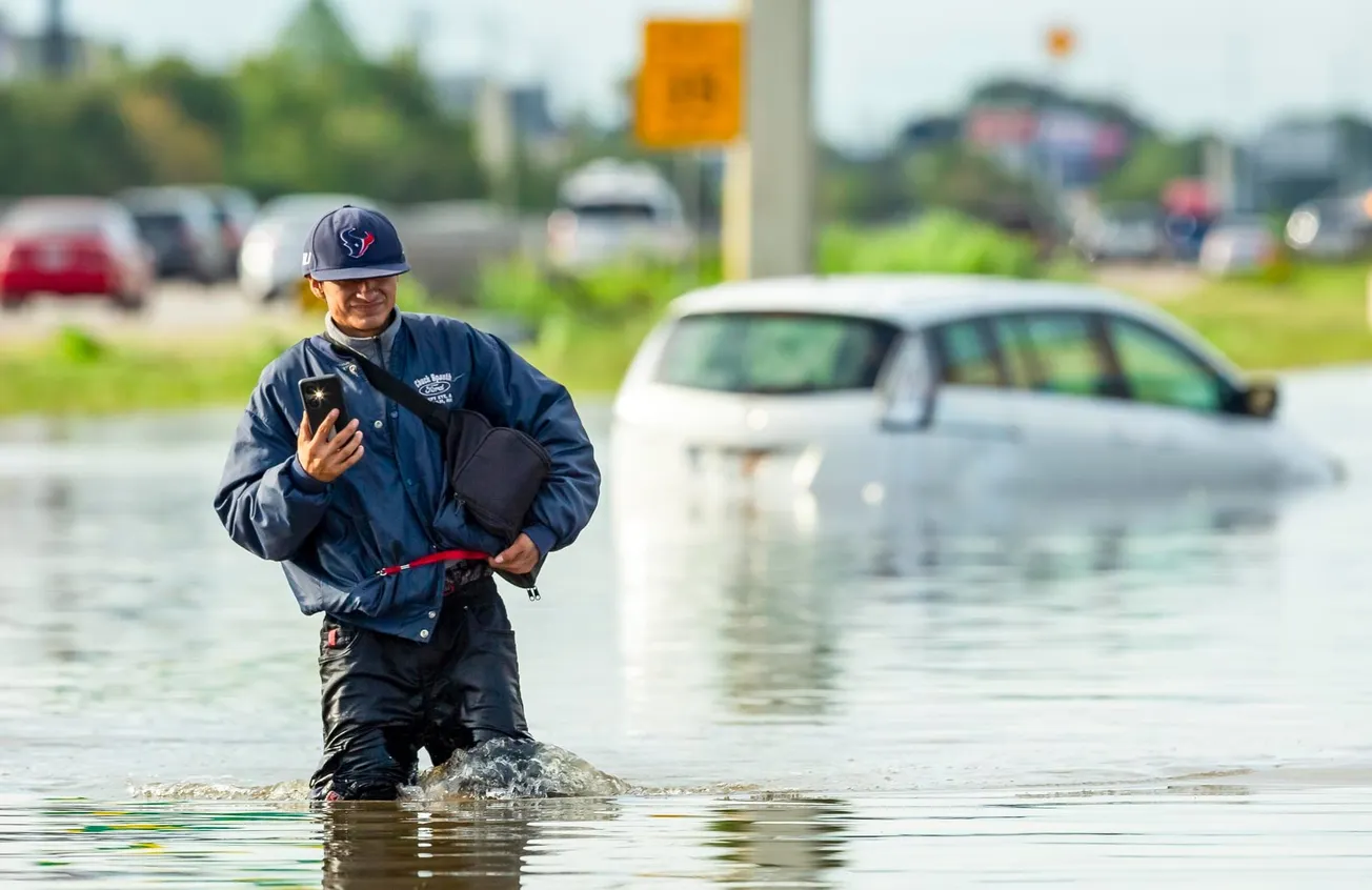 huracán Beryl texas