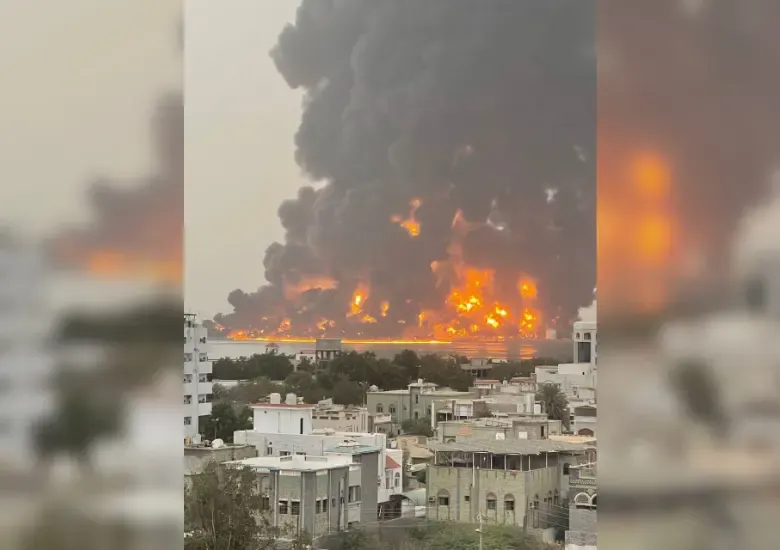 Israel bombardea instalaciones petroleras en Yemen como respuesta a los ataques hutíes
