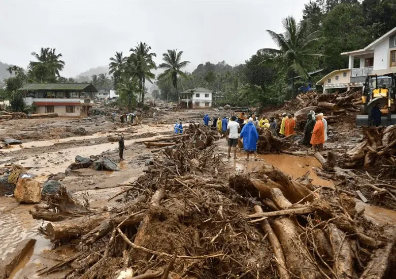 Deslizamientos en India