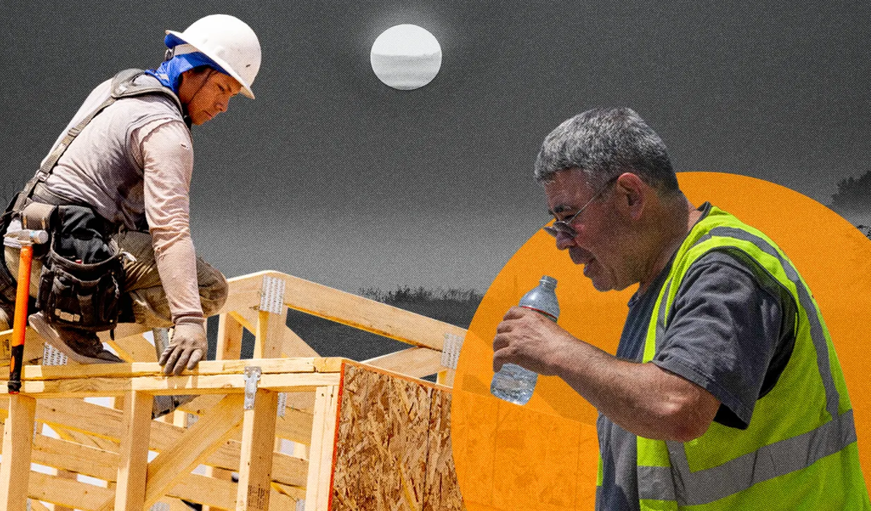 Latinos calor extremo cambio climático