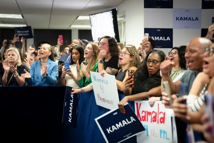 Generación Z Kamala Harris