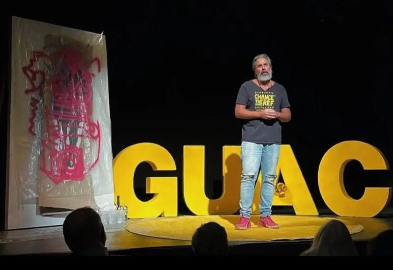 Manuel Oliver presenta GUAC en Washington DC: arte y activismo inspirador