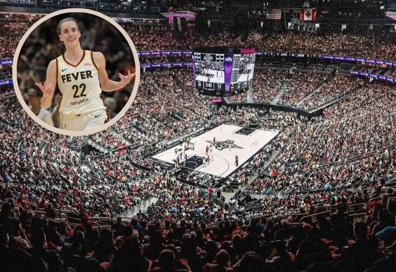 Fiebre Caitlin Clark impulsa récord de 20.366 fans en la WNBA