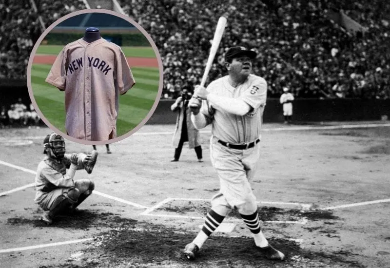 Camiseta de Babe Ruth bate récord mundial en subasta con venta de $24.1 millones