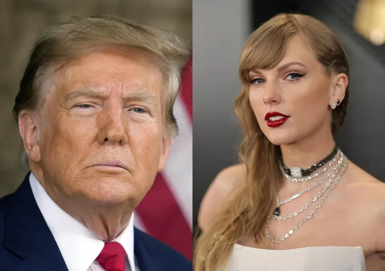 Trump publica imágenes falsas de Taylor Swift y Swifties, sugiriendo que tiene el apoyo de la cantante