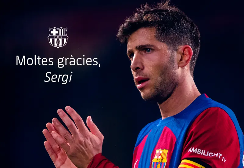 Sergi Roberto confirmó su salida del FC Barcelona