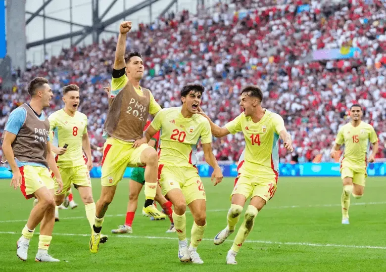 España fútbol Juegos Olímpicos