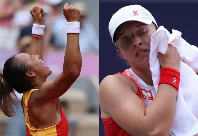 Iga Swiatek, número 1 del mundo, cae ante Qinwen Zheng y se despide de los Juegos Olímpicos