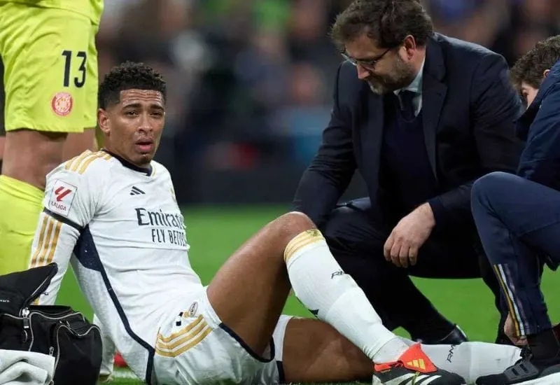 Real Madrid confirma lesión de Jude Bellingham