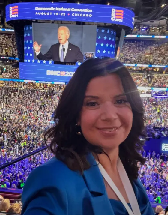 Ana Navarro en la Convención Nacional Demócrata