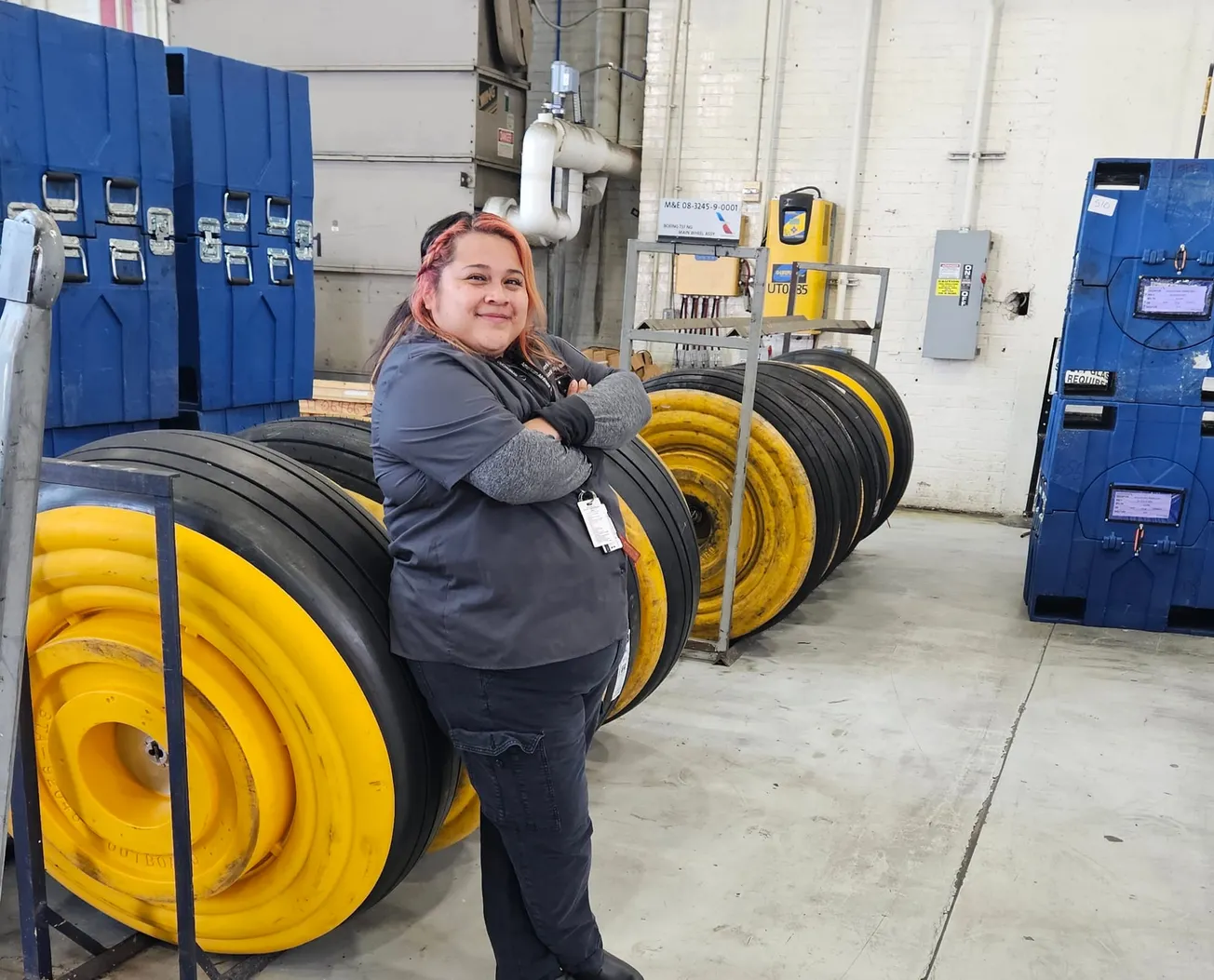 Ángela Valladares quiere vivir bajo las alas de un avión