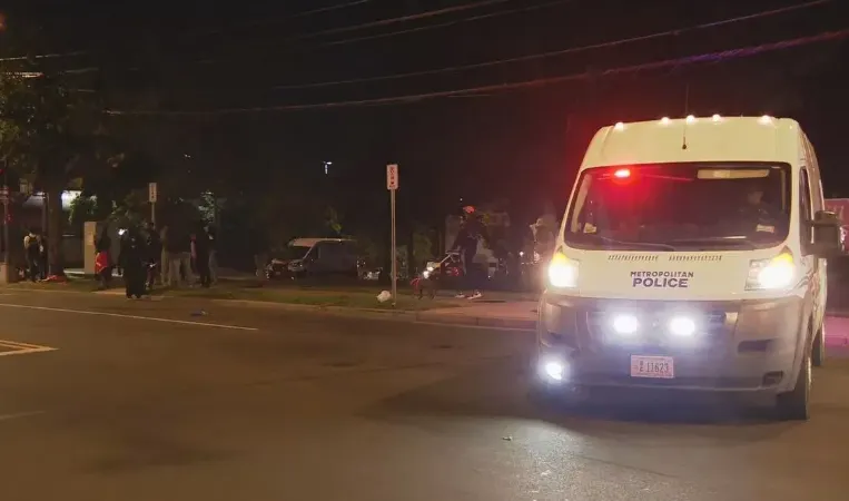 Siete detenidos en la protesta por el tiroteo policial mortal de Justin Robinson en DC