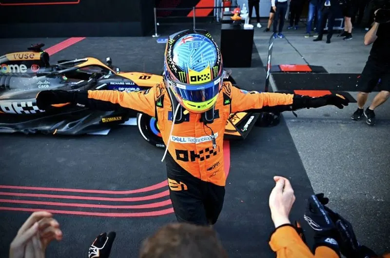 McLaren Lidera F1 tras victoria de Oscar Piastri en Bakú