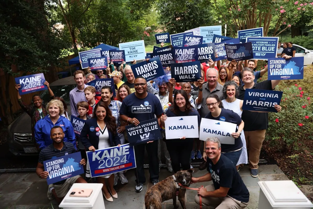 Virginia: Candidatos demócratas promueven el voto