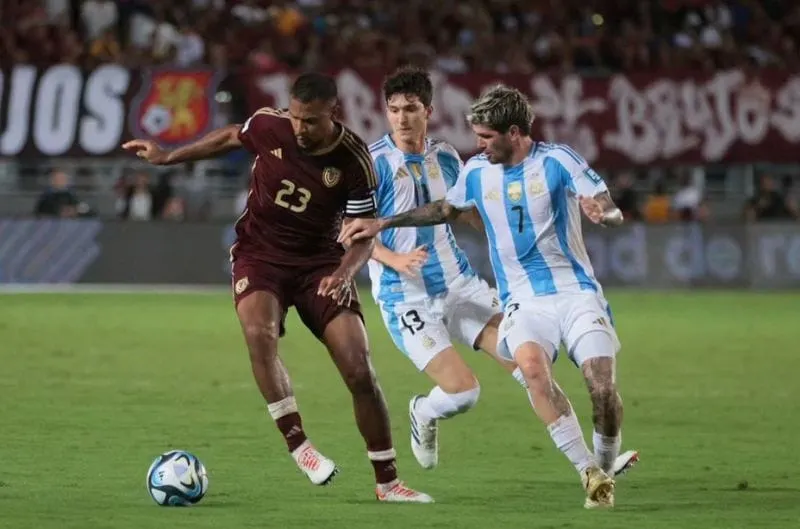 Lluvia, goles y emoción: así fue el Argentina vs Venezuela