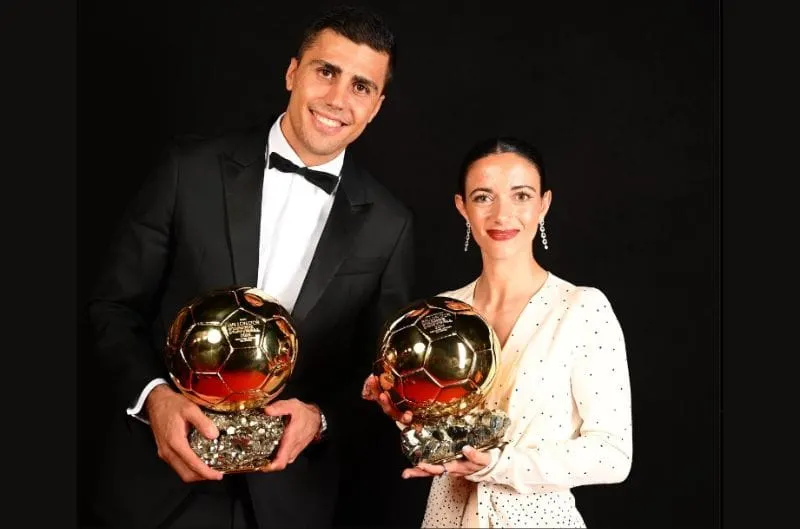 Rodri y Aitana Bonmatí se llevan el Balón de Oro 2024