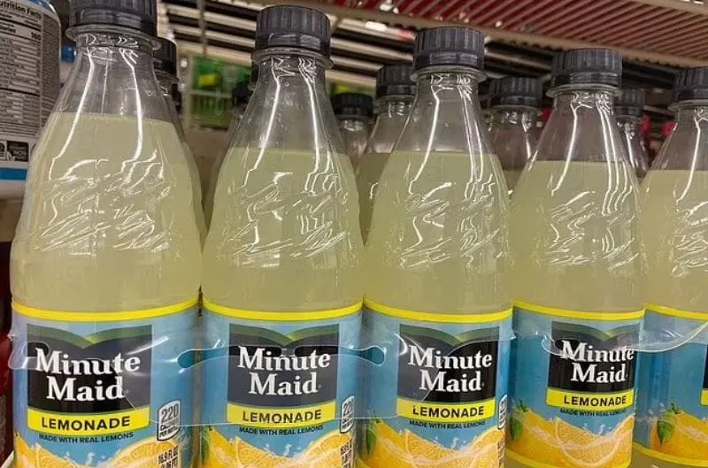 Coca-cola retira Limonada Minute Maid Zero Sugar por exceso de azúcar
