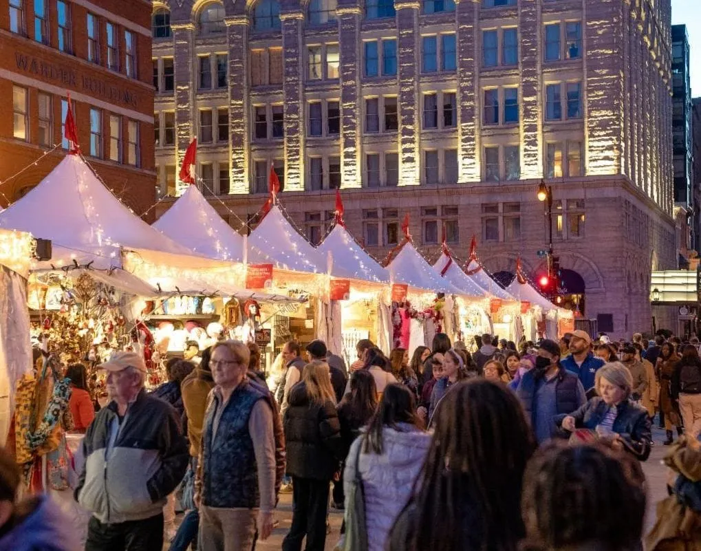 ¿Cuándo abren los mercados navideños en DC?