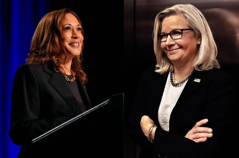 Kamala Harris y Liz Cheney buscan atraer a votantes indecisos en Wisconsin