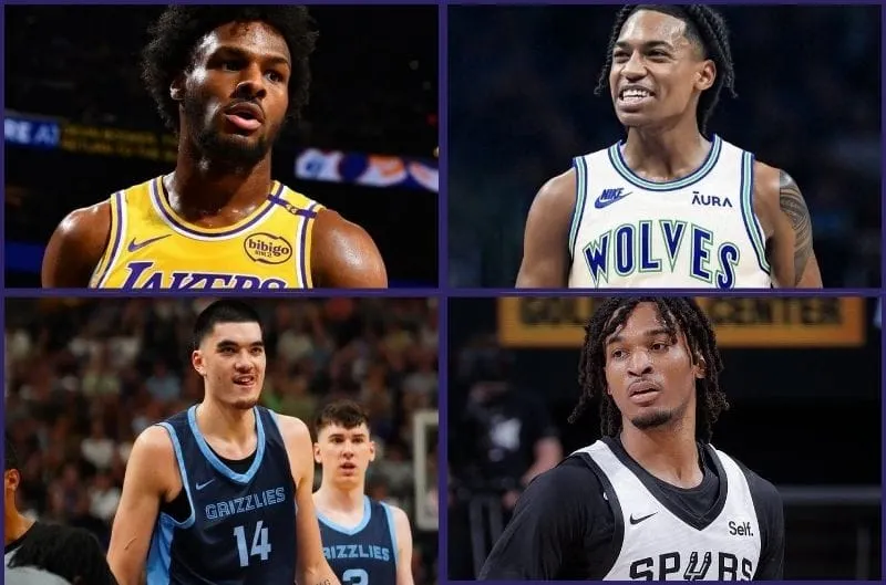 Zach Edey, Bronny James y más: los novatos que dominarán la NBA