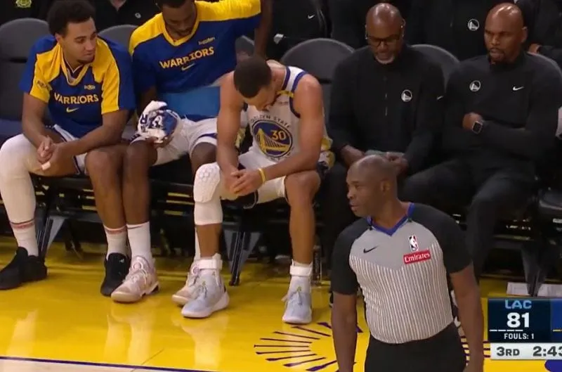 Stephen Curry fuera: lesión de tobillo deja a Warriors sin su estrella