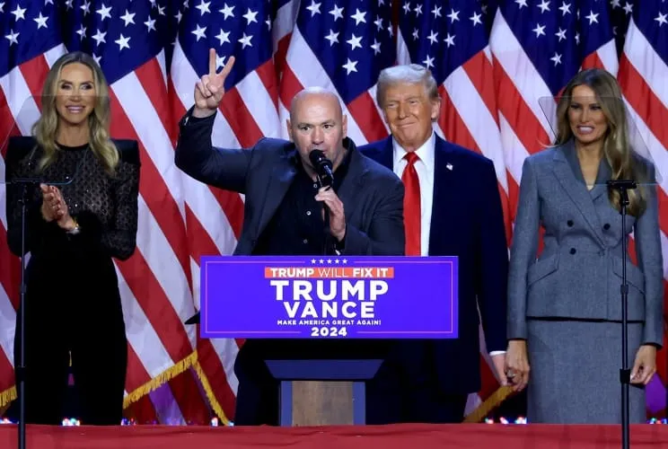 La amistad de Dana White y Trump: un cruce entre deportes y política