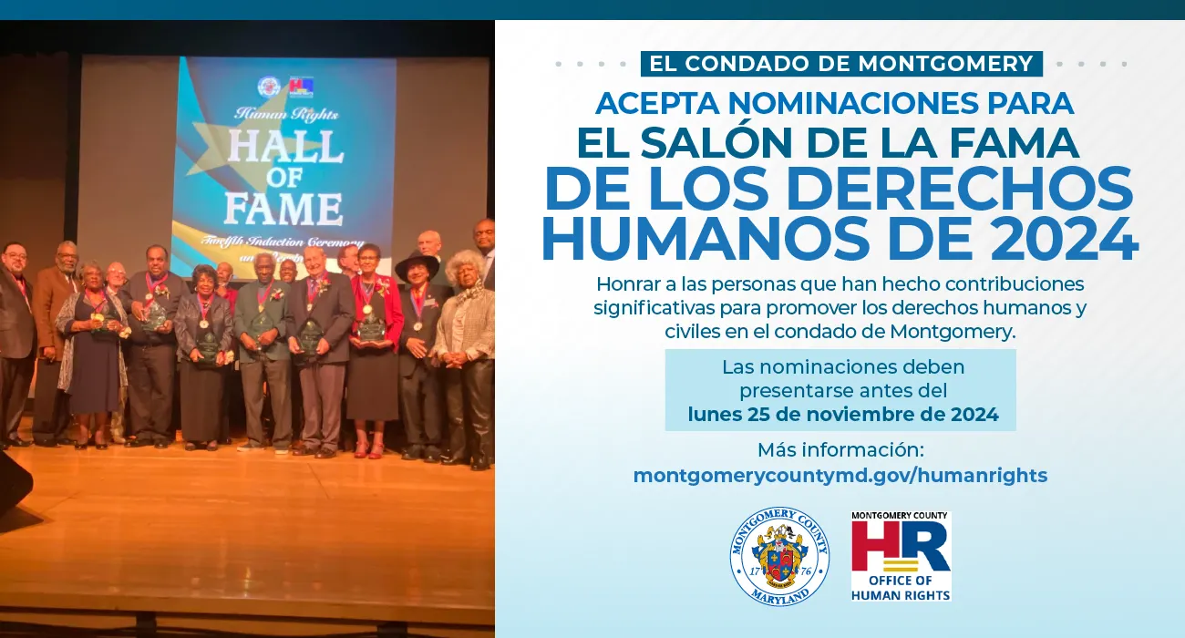 Salón de la Fama de Derechos Humanos de Montgomery recibe nominaciones para 2024