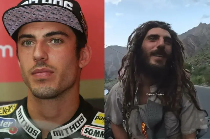 Axel Pons, el piloto que dejó todo para caminar por el mundo descalzo