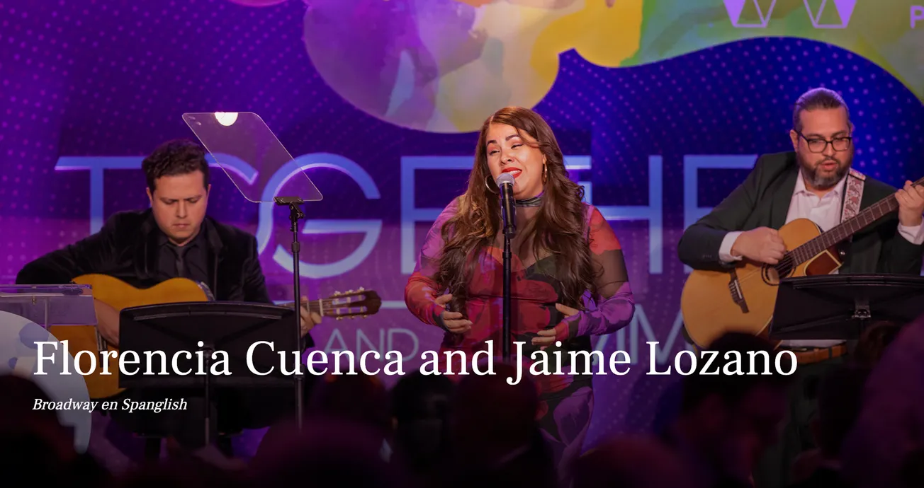 Washington Performing Arts presenta Broadway en Spanglish de Jaime Lozano y Florencia Cuenca
