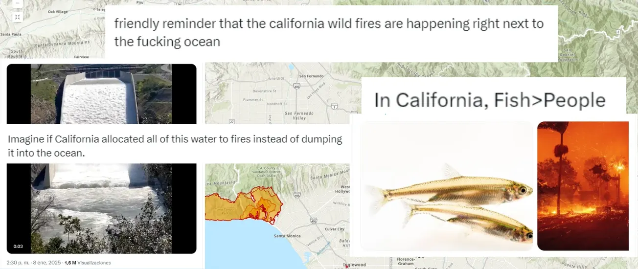 California los angeles incendios