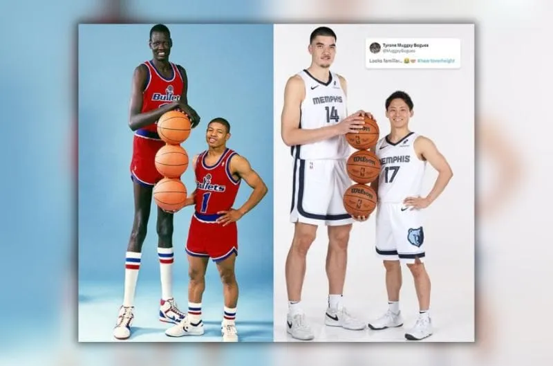 De los más altos a los más bajos que dejaron huella en la NBA