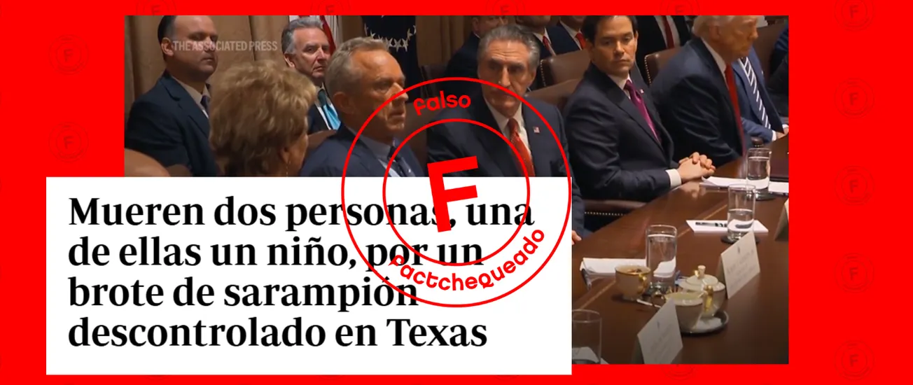 Las desinformaciones de Kennedy Jr. sobre el brote de sarampión en Texas