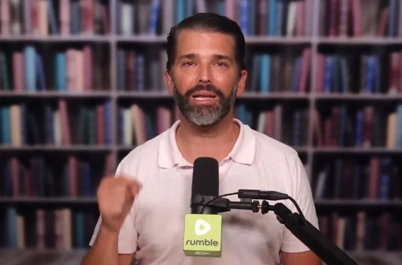 Publicaciones comparten audio falso de Donald Trump Jr. apoyando armas para Rusia en lugar de Ucrania