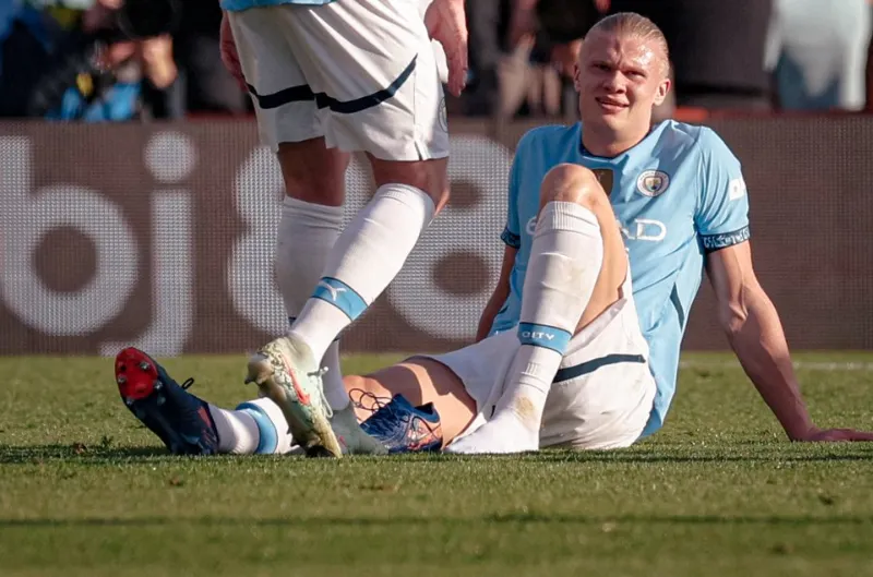 Manchester City enfrenta semanas críticas sin Erling Haaland